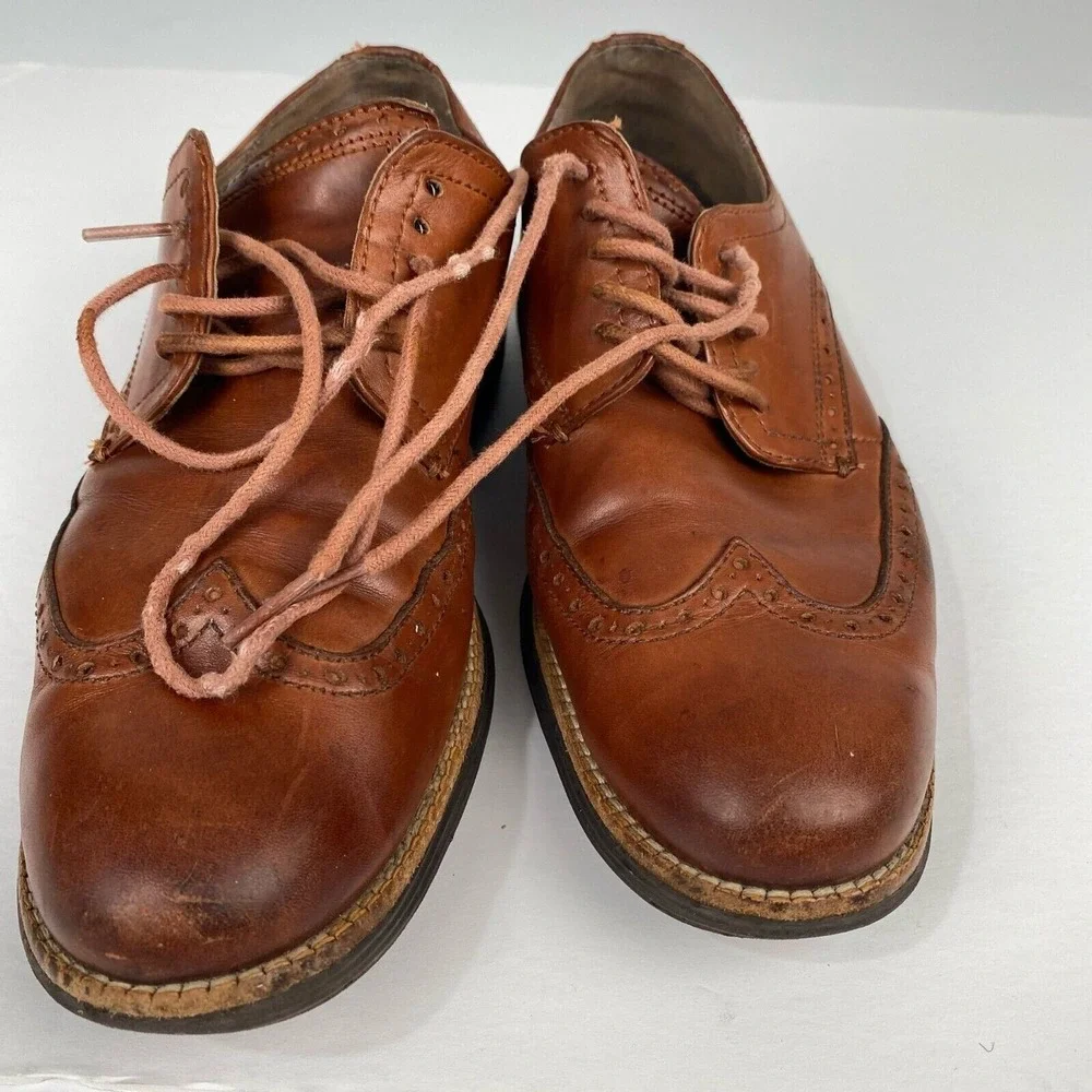 Cole Haan Original Men size 9.5 M Grand Shortwing Oxford Leather Shoes Woodbury.